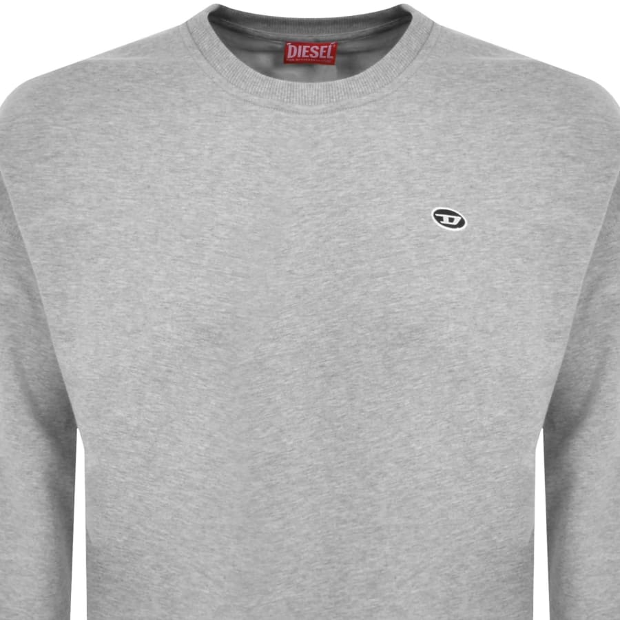 Diesel Rob Doval Sweatshirt Grey | Mainline Menswear United